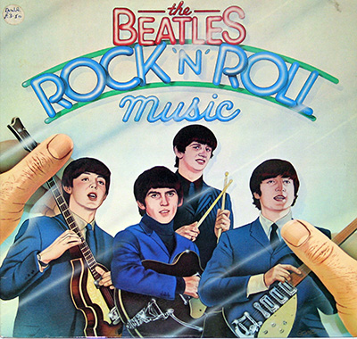 THE BEATLES - Rock 'n' Roll Music  (Gt Britain) album front cover vinyl record